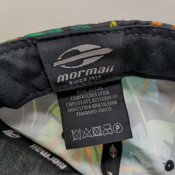 Mormaii Men's Snapback Hat Multicolor Hawaiian Embroidered Logo - Picture 7 of 7
